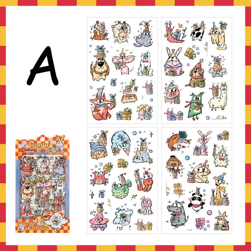 GenkiParty-SheetStickers-Scrapbook-A
