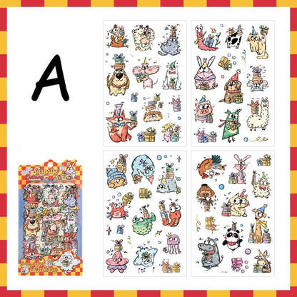 GenkiParty-SheetStickers-Scrapbook-A