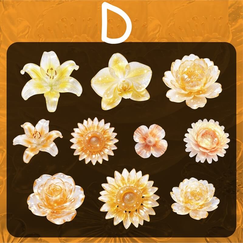 GlassFlowers-HardCardStickers-Scrapbook-D