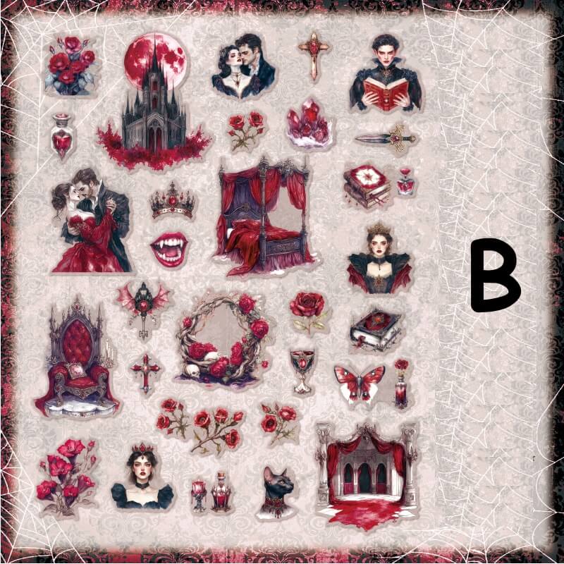 GothFamily-Sticker-JunkJournal-B