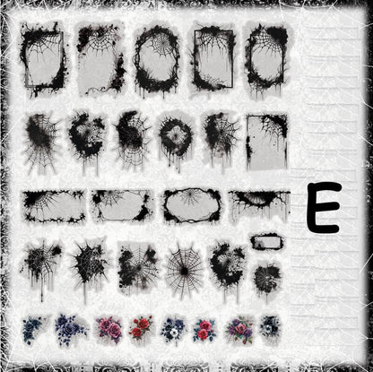 GothFamily-Sticker-JunkJournal-E