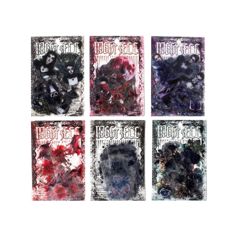 GothFamily-Sticker-JunkJournal