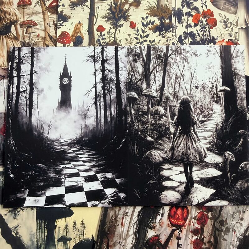 GothicAliceinWonderland-Paper-JunkJournal-2