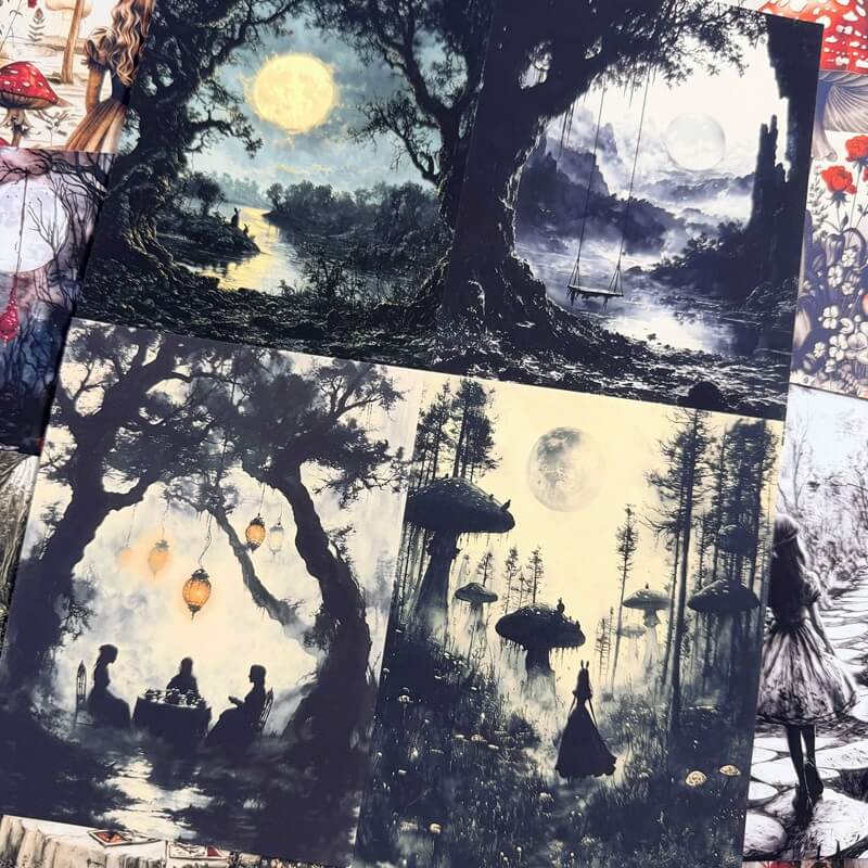 GothicAliceinWonderland-Paper-JunkJournal-3