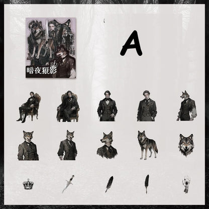 GothicAllure-Stickers-JunkJournal-A