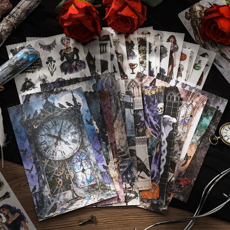 GothicDiary-StickerBook-Scrapbook-1