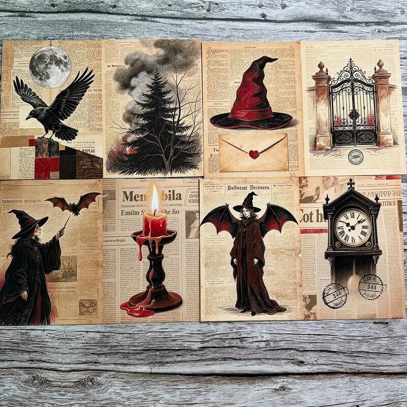 GothicOldNewspapers-Paper-JunkJournal-1