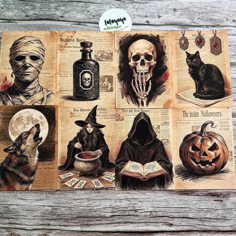 GothicOldNewspapers-Paper-JunkJournal