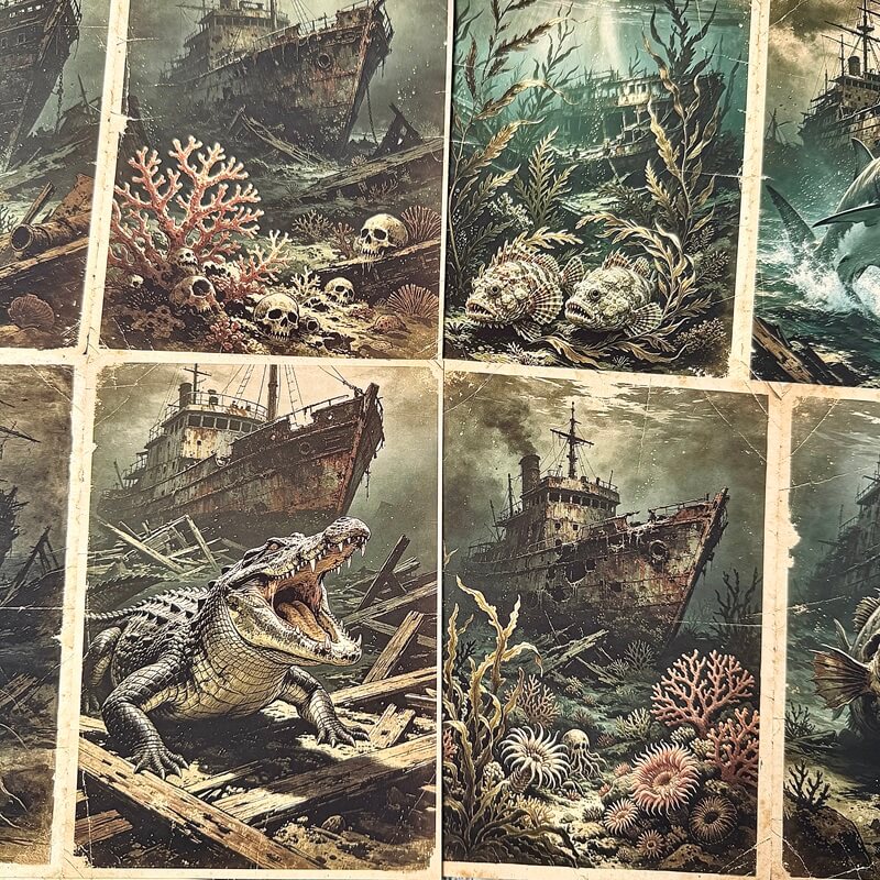 GothicUnderwaterWorld-Paper-JunkJournal-1