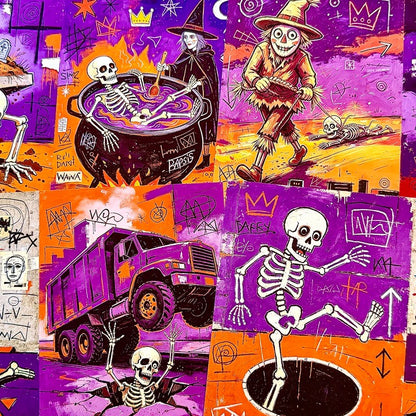GraffitiSkeletonCarnivalNight-Paper-JunkJournal-2
