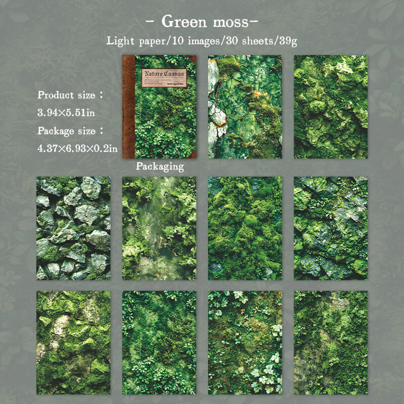 Greenmoss-paper-scrapbook