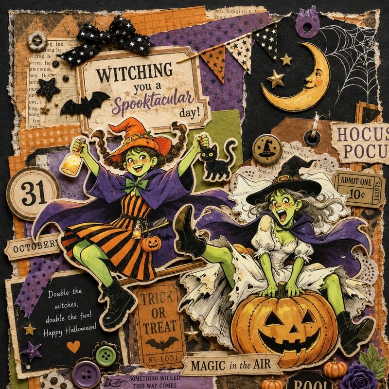 Halloween-Cardstock-Scrapbook-10