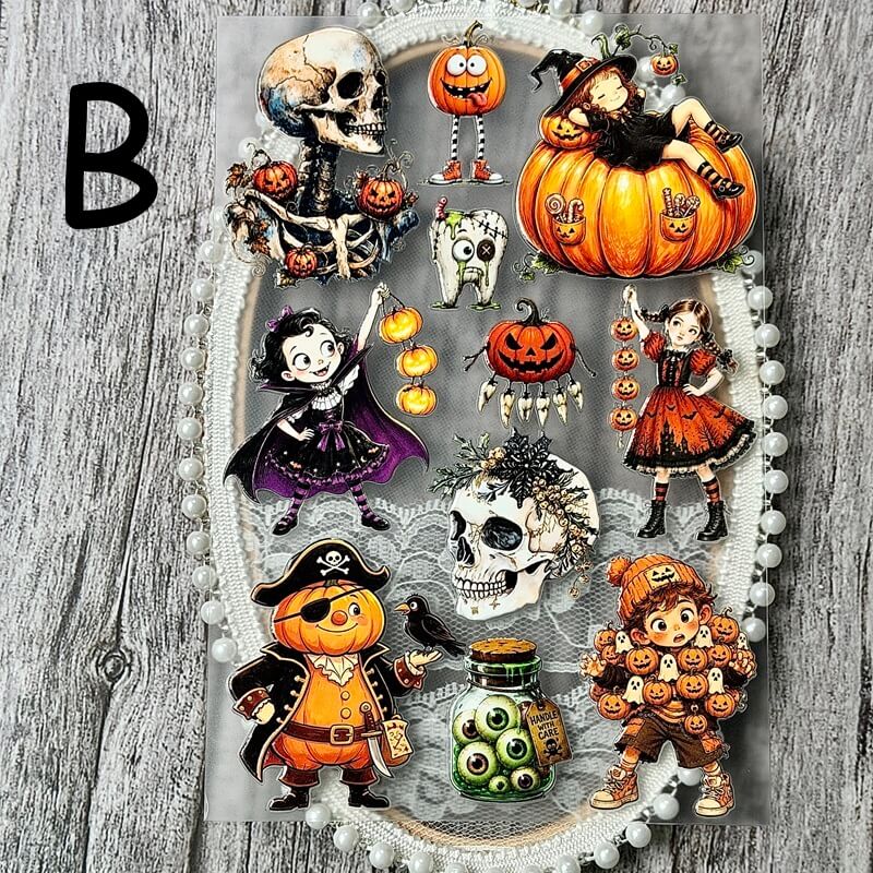 Halloween-EmbossedStickers-Scrapbook-B
