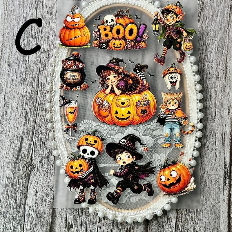 Halloween-EmbossedStickers-Scrapbook-C