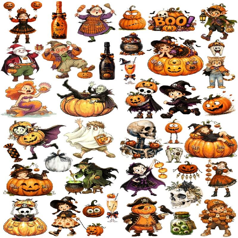 Halloween-EmbossedStickers-Scrapbook