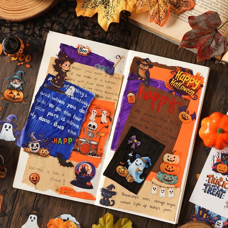 HalloweenCastle-StickerBook-Scrapbooking-3
