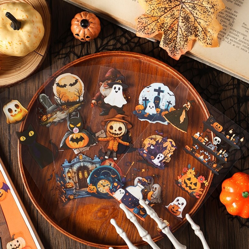 HalloweenCastle-StickerBook-Scrapbooking-5
