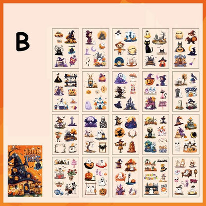 HalloweenCastle-StickerBook-Scrapbooking-B