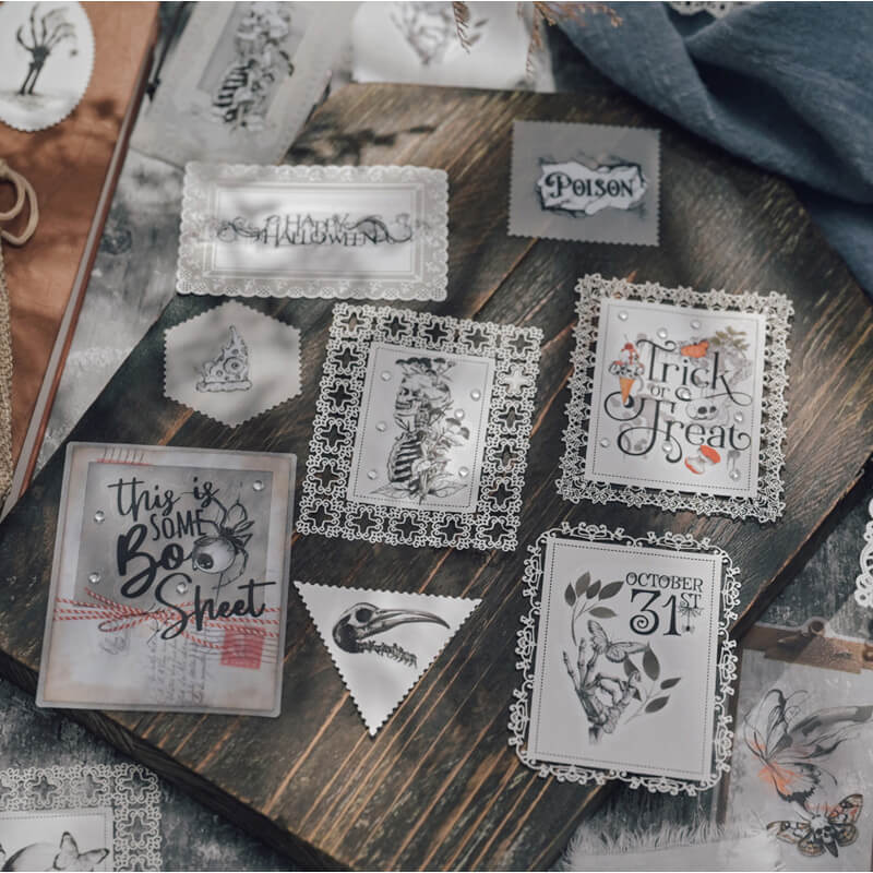 HalloweenLineArt-Rub-OnStickers-Scrapbook-3