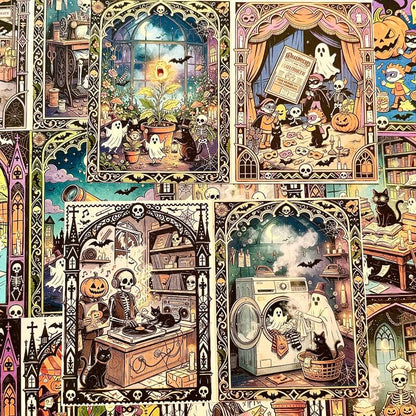 HalloweenNightFunTown-Paper-JunkJournal-1