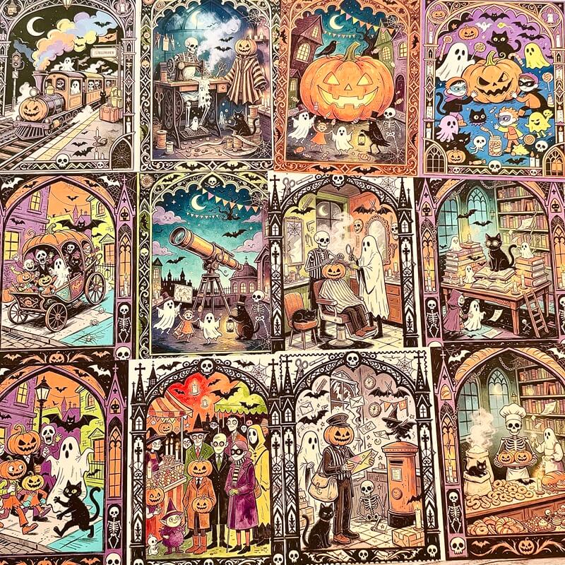 HalloweenNightFunTown-Paper-JunkJournal
