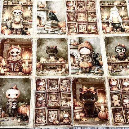 Halloween Scrapbook Paper