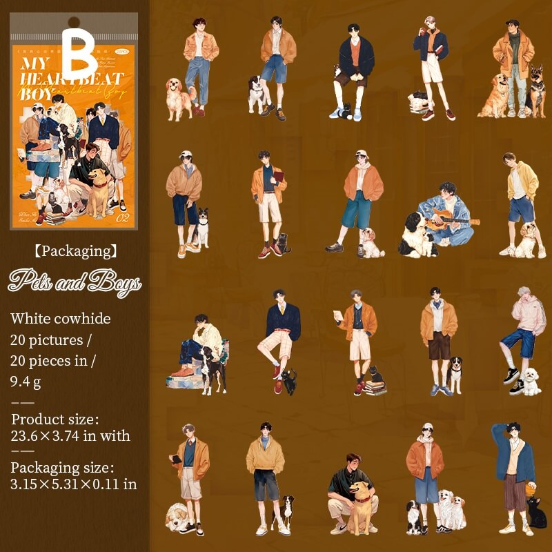 HandsomeBoy-Stickers-Scrapbooking-B