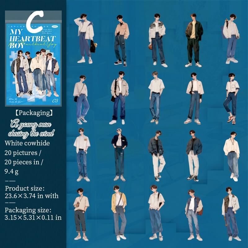 HandsomeBoy-Stickers-Scrapbooking-C