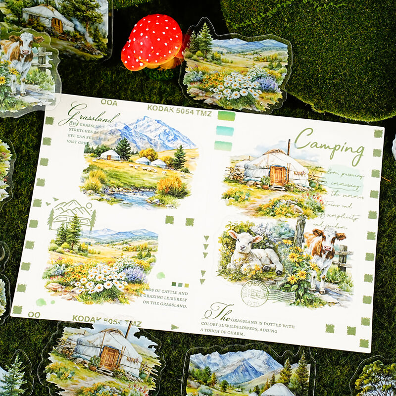 Landscape-themed-stickers-Scrapbook-6
