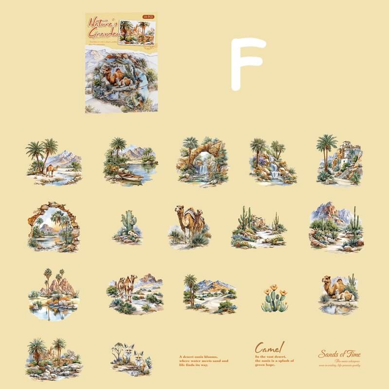 Landscape-themed-stickers-Scrapbook-F