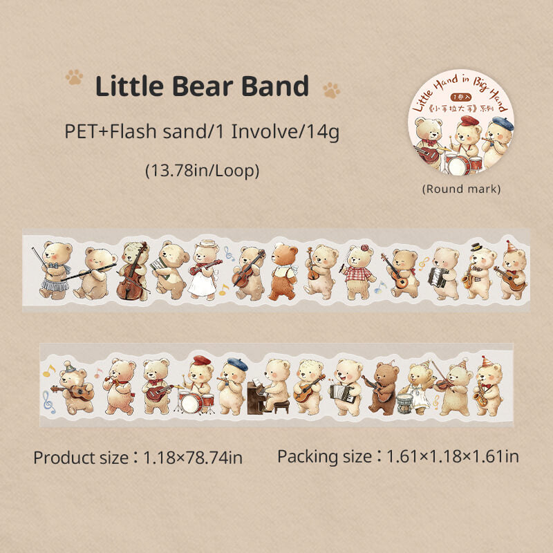 LittleBearBand-Tape-Scrapbook