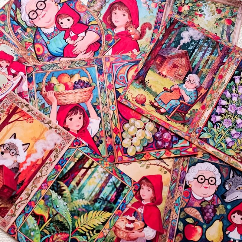LittleRedRidingHood-Paper-Scrapbook