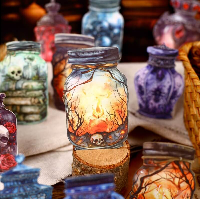 MagicBottle-Sticker-JunkJournal-1