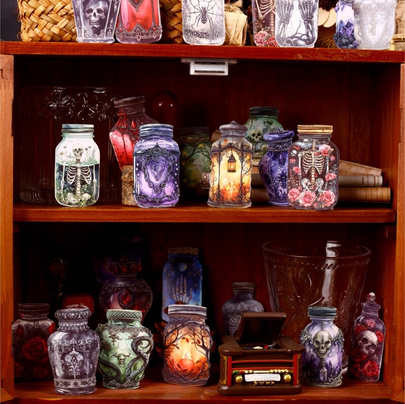 MagicBottle-Sticker-JunkJournal-2