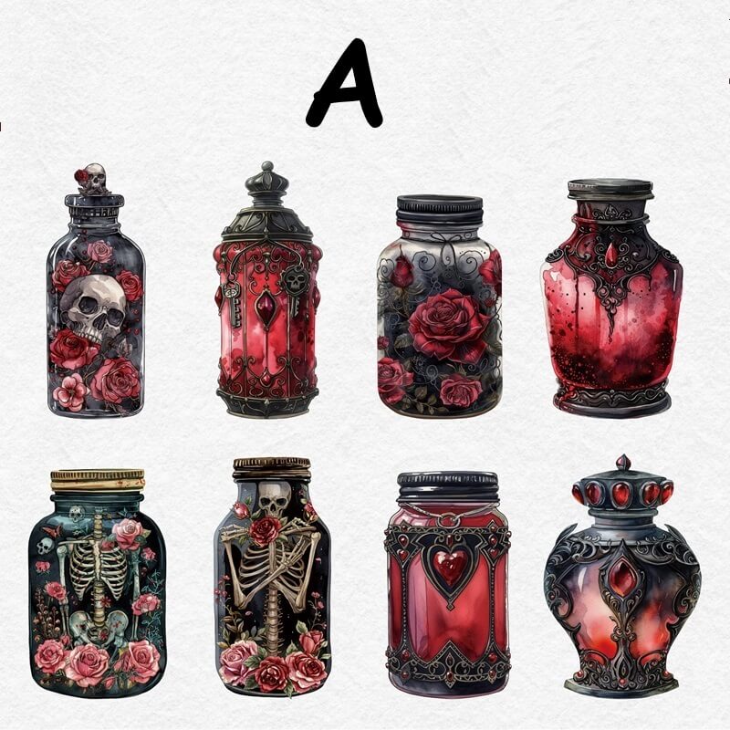 MagicBottle-Sticker-JunkJournal-A