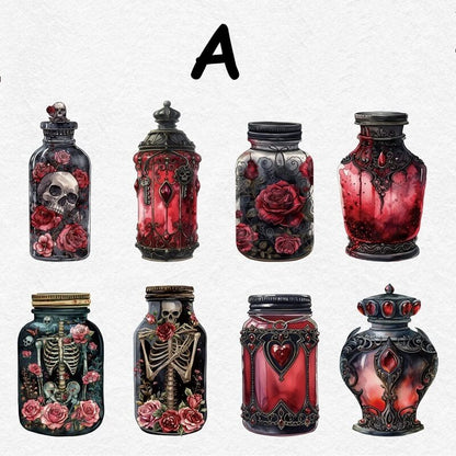 MagicBottle-Sticker-JunkJournal-A