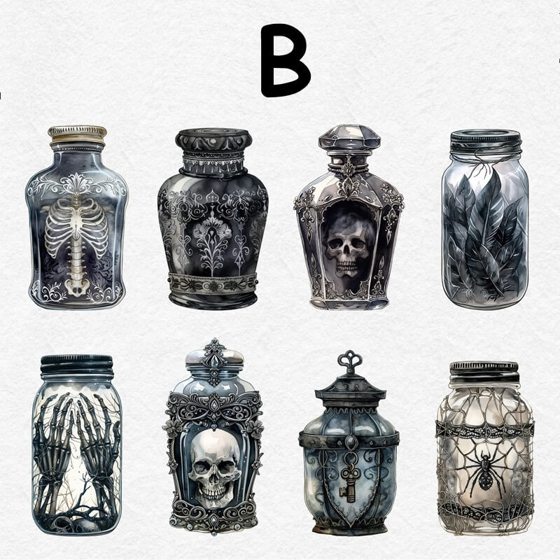 MagicBottle-Sticker-JunkJournal-B