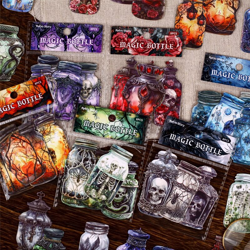 MagicBottle-Sticker-JunkJournal
