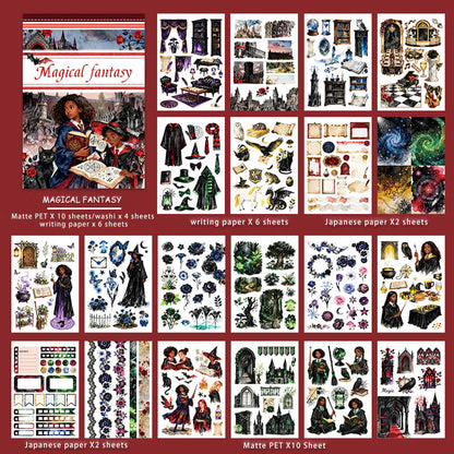 MagicFantasy-StickerBook-Scrapbook