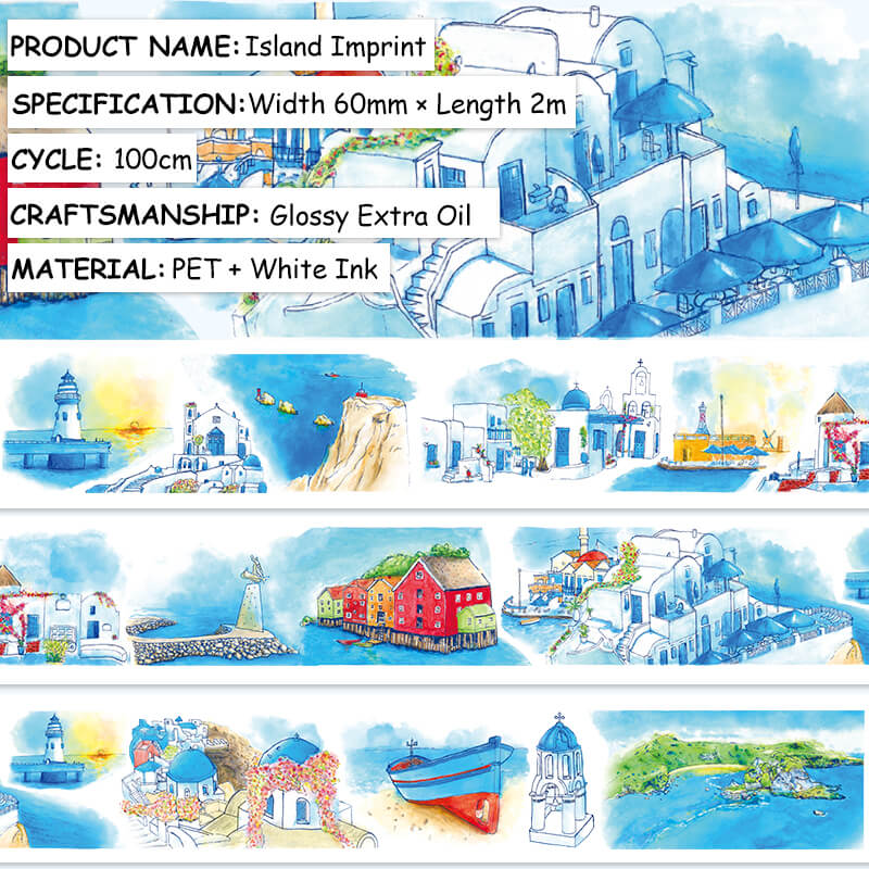 Mediterranean Scenery-Tape-Scrapbooking-3