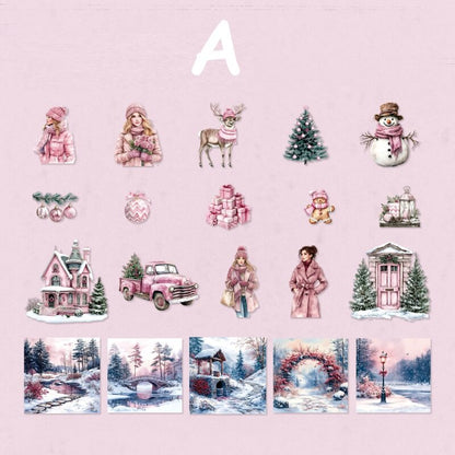MerryChristmas-Sticker-Scrapbook-A