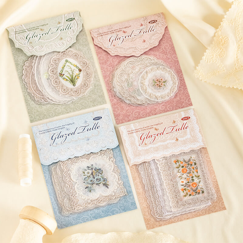 MeshLace-Stickers-Scrapbook