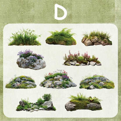 Moss stickers