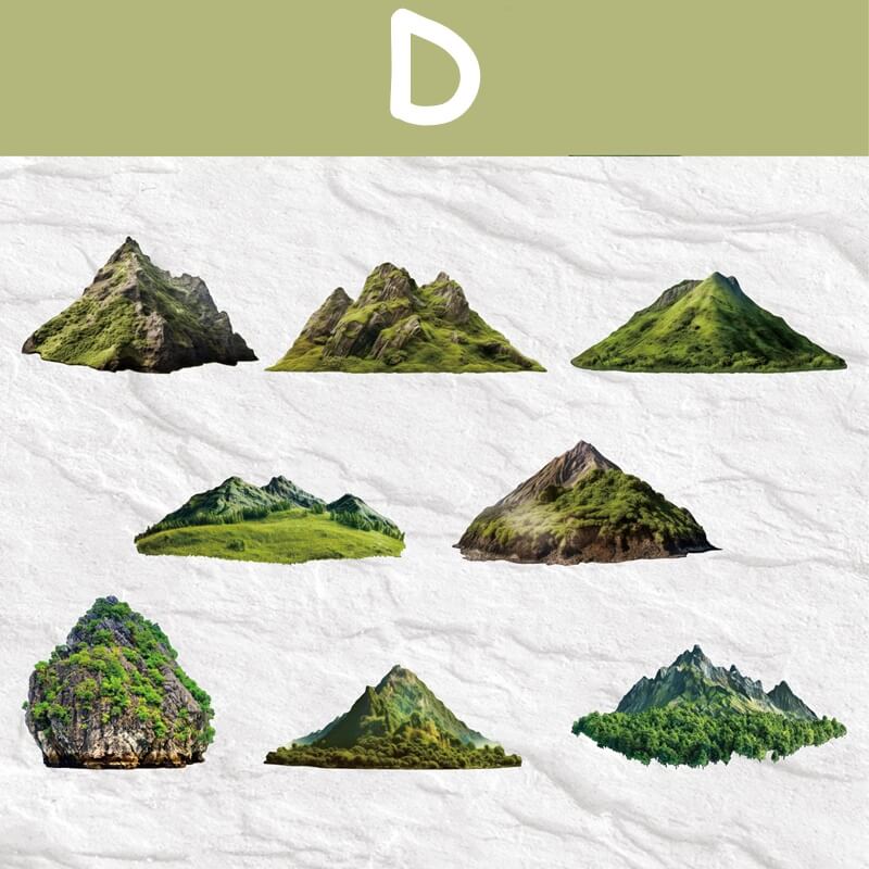 Mountain-HardCardSticker-Scrapbook-D