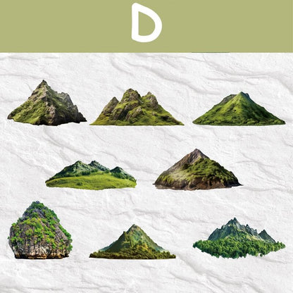Mountain-HardCardSticker-Scrapbook-D