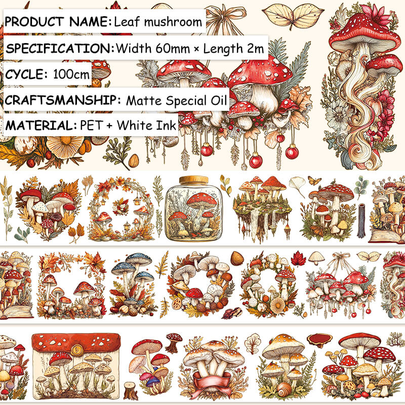 Mushroom-Tape-Scrapbook