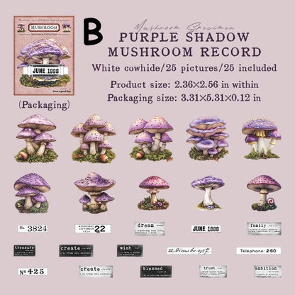MushroomSpecimen-Sticker-Scrapbook-B
