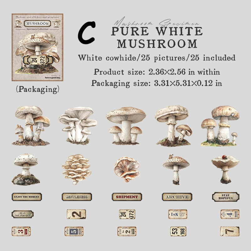 MushroomSpecimen-Sticker-Scrapbook-C