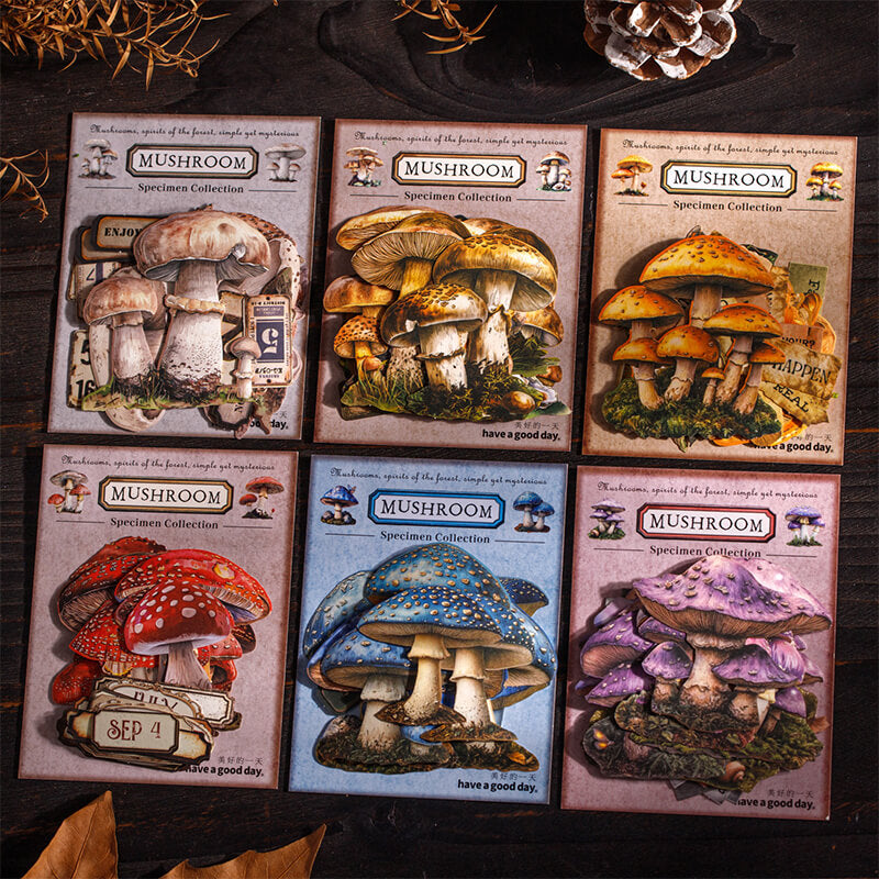 MushroomSpecimen-Sticker-Scrapbook