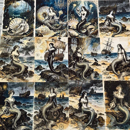 MysteriousMermaid_Paper_JunkJournal